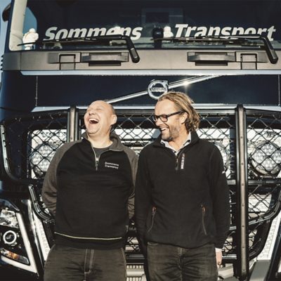 Knatte with Volvo dealer