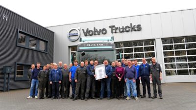 Het team van Van Dijk Culemborg, winnaars 'Beste Werkplaats 2025'