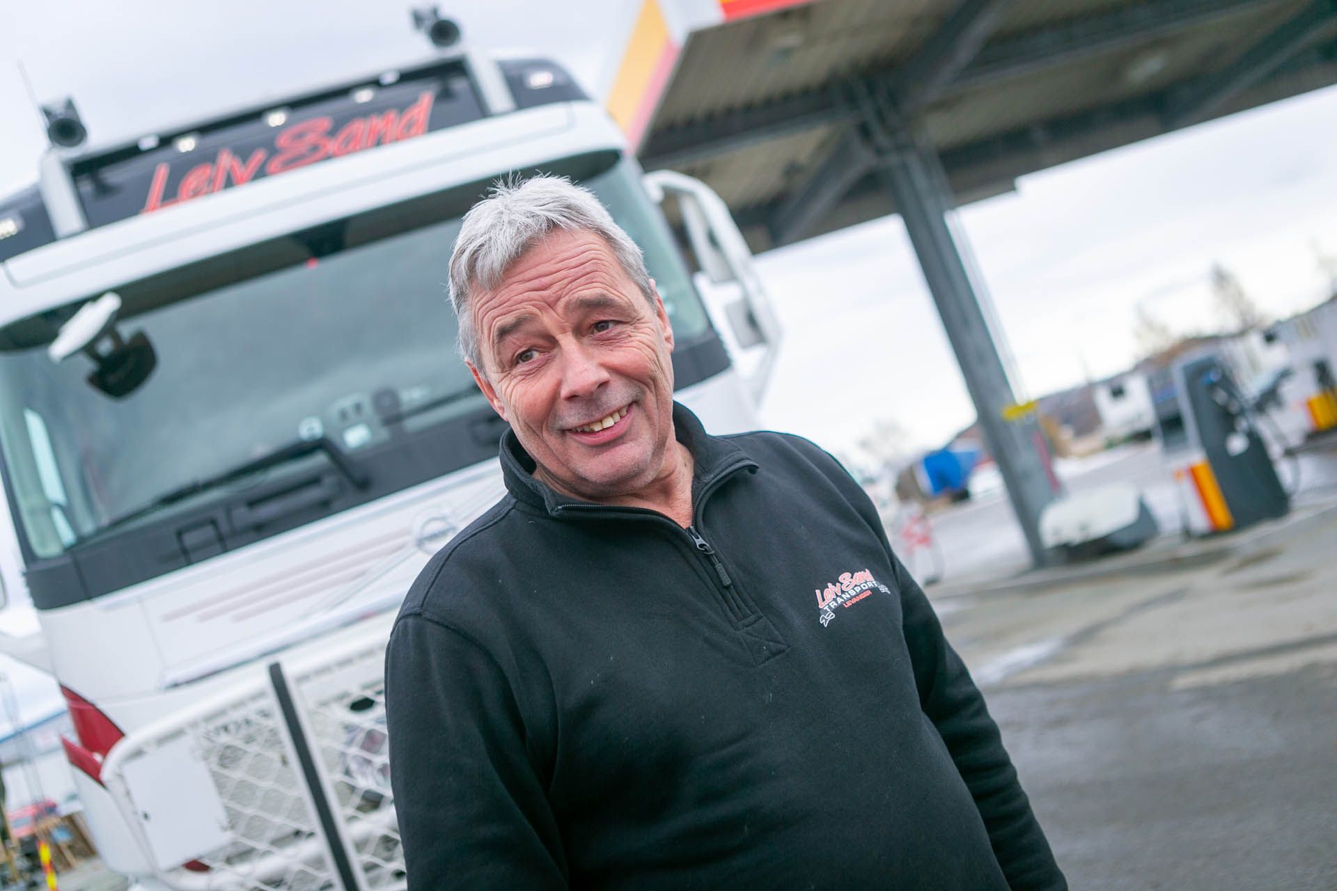 Rolf Gunnar Veimo og hans Volvo FH