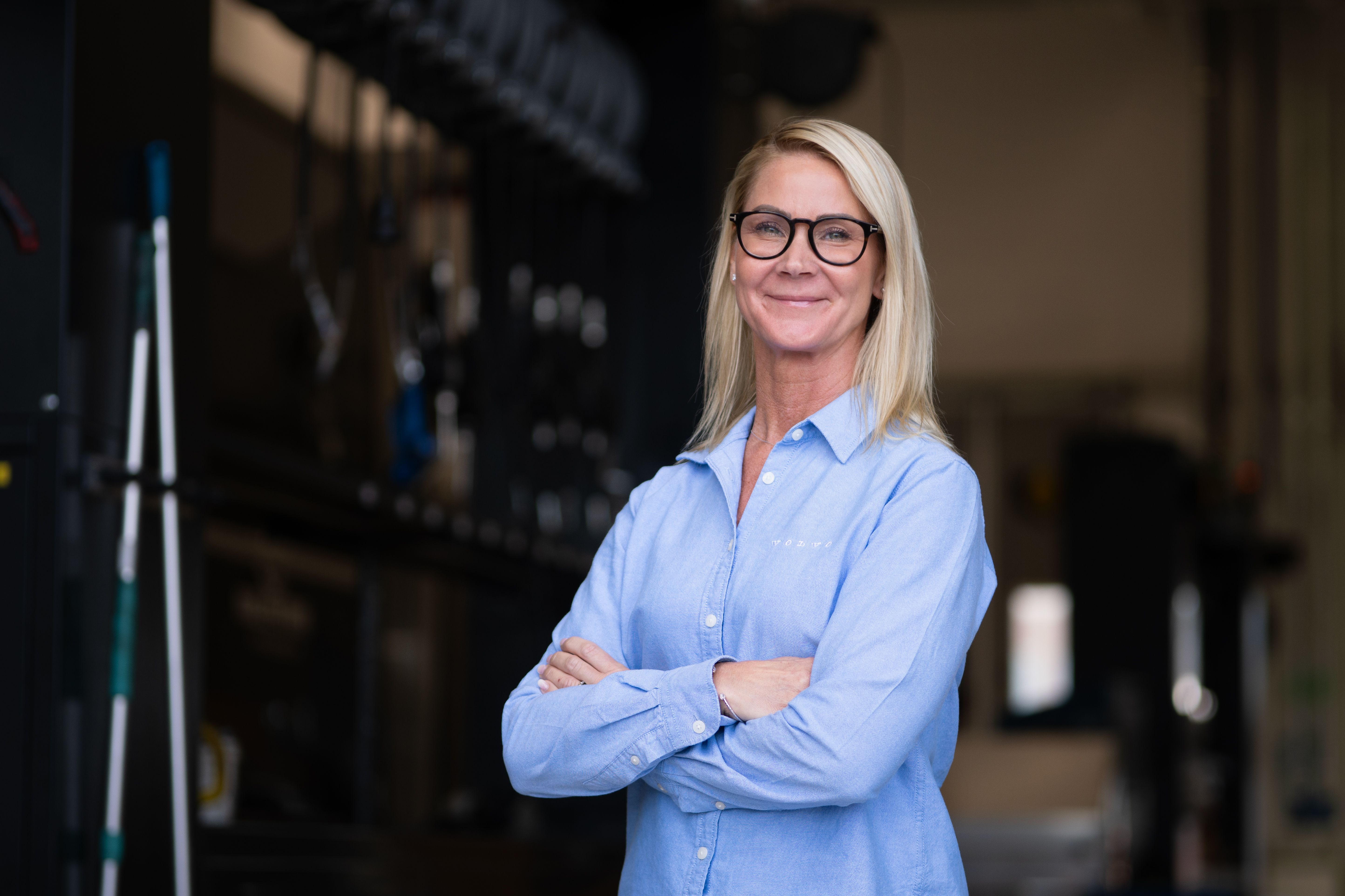 Viveka Johansson, regionchef för Volvo Truck Center Väst