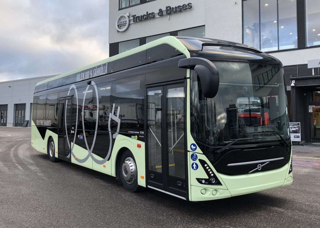 En Volvo 7900 Electric bus