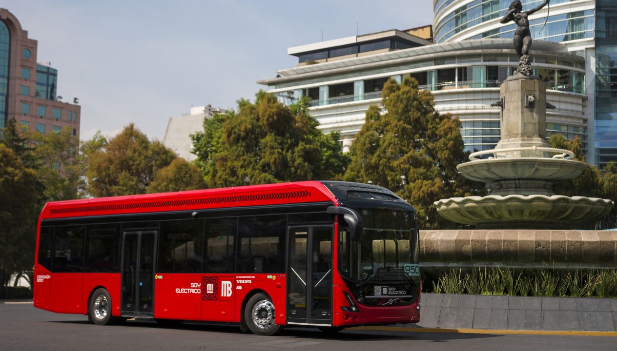 Volvo fará teste inédito com ônibus 100% elétrico em Santiago, no Chile