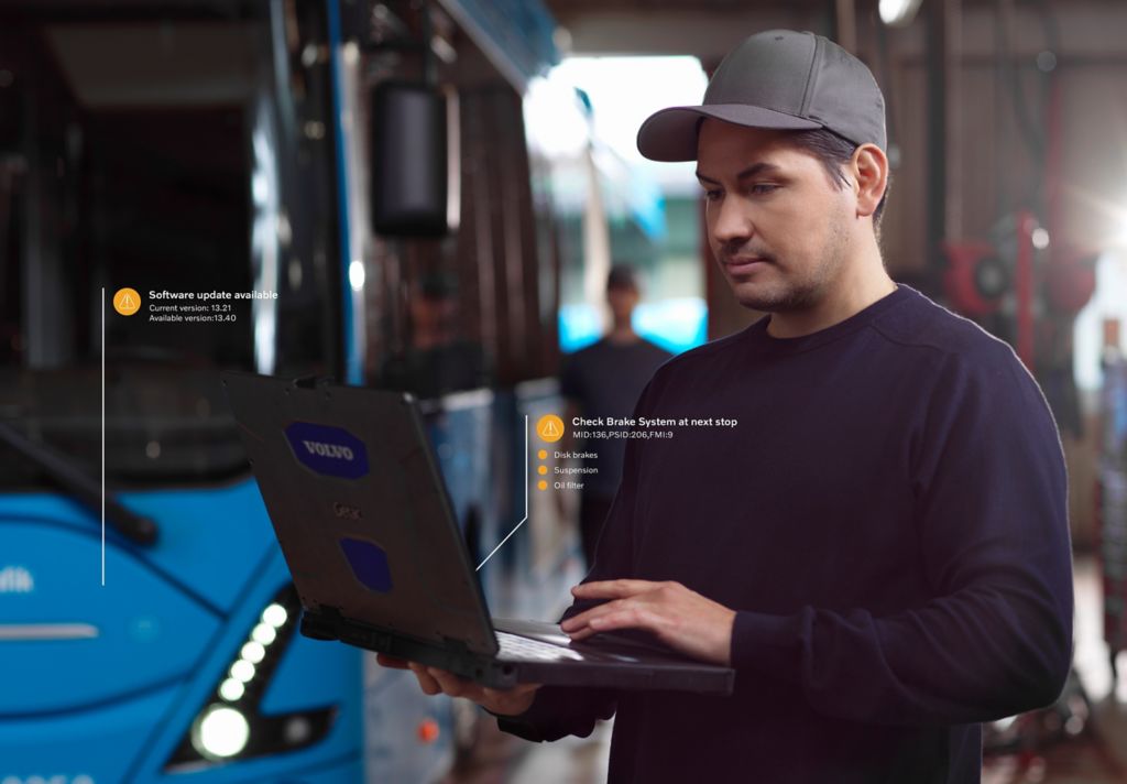 Volvo lança nova geração de sua plataforma de conectividade para ônibus