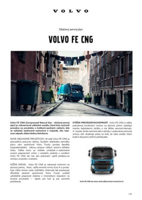 Volvo FE CNG prehľad