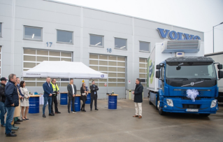 Prvé elektrické nákladné vozidlo Volvo na Slovensku