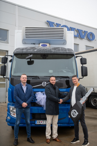 Prvé elektrické nákladné vozidlo Volvo na Slovensku