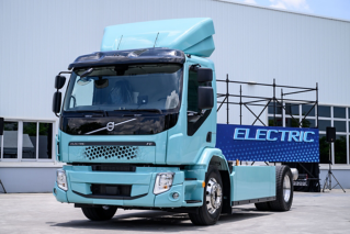 First Volvo Electric Truck Officially Delivered in Taiwan.