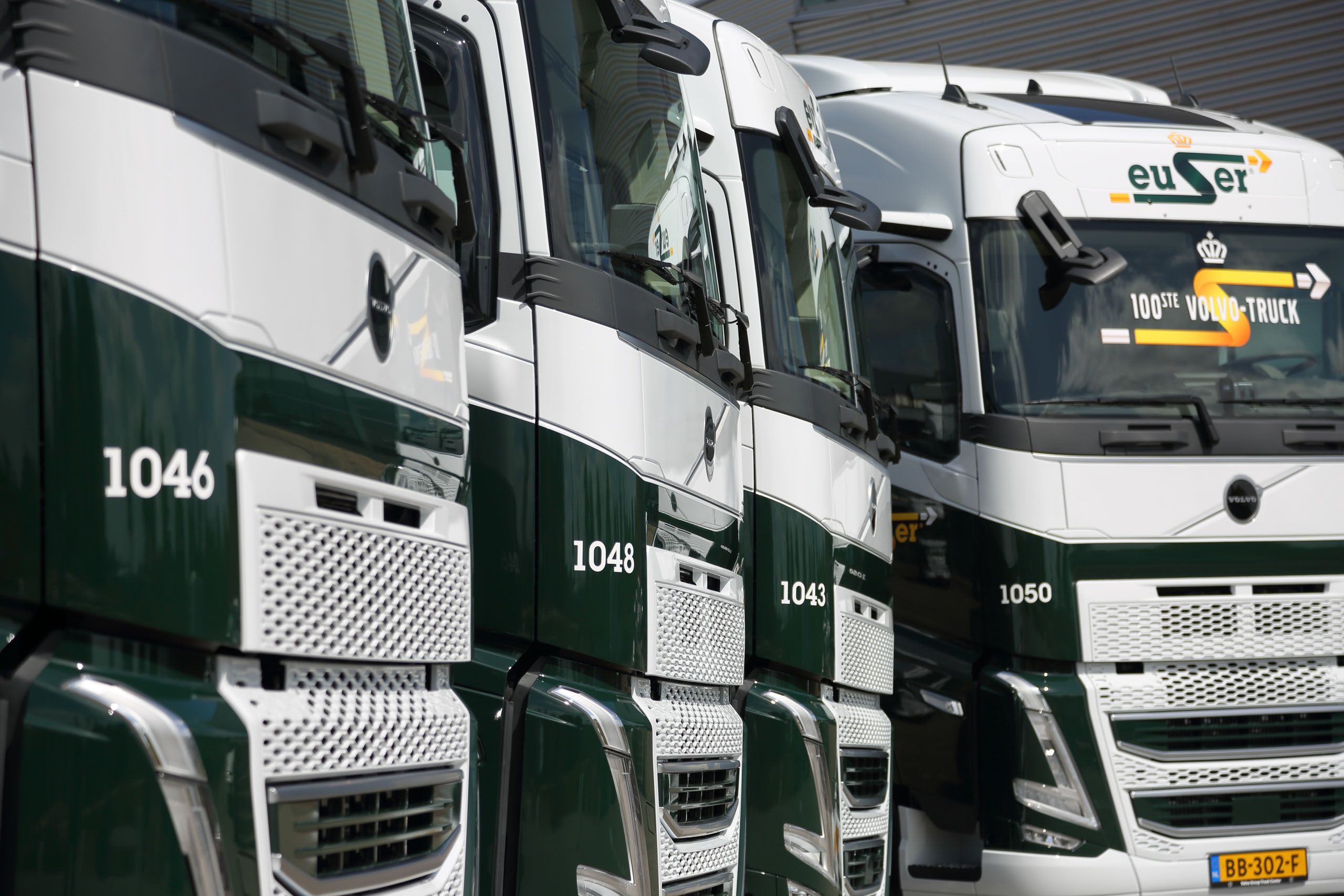 Honderdste Volvo-truck voor Koninklijke Euser