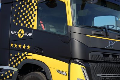 Opnieuw maximale score van vijf sterren voor Volvo Trucks in Euro NCAP-veiligheidstest