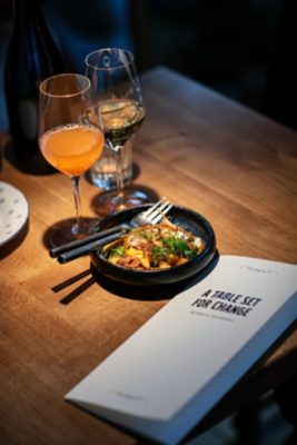A table set for change