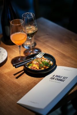 A table set for change