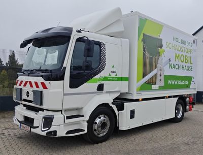 Der Volvo FL Electric der RSAG AöR: Teil der wachsenden Elektro-Lkw-Flotte in Deutschland und ein wichtiger Schritt in Richtung emissionsfreie Mobilität.