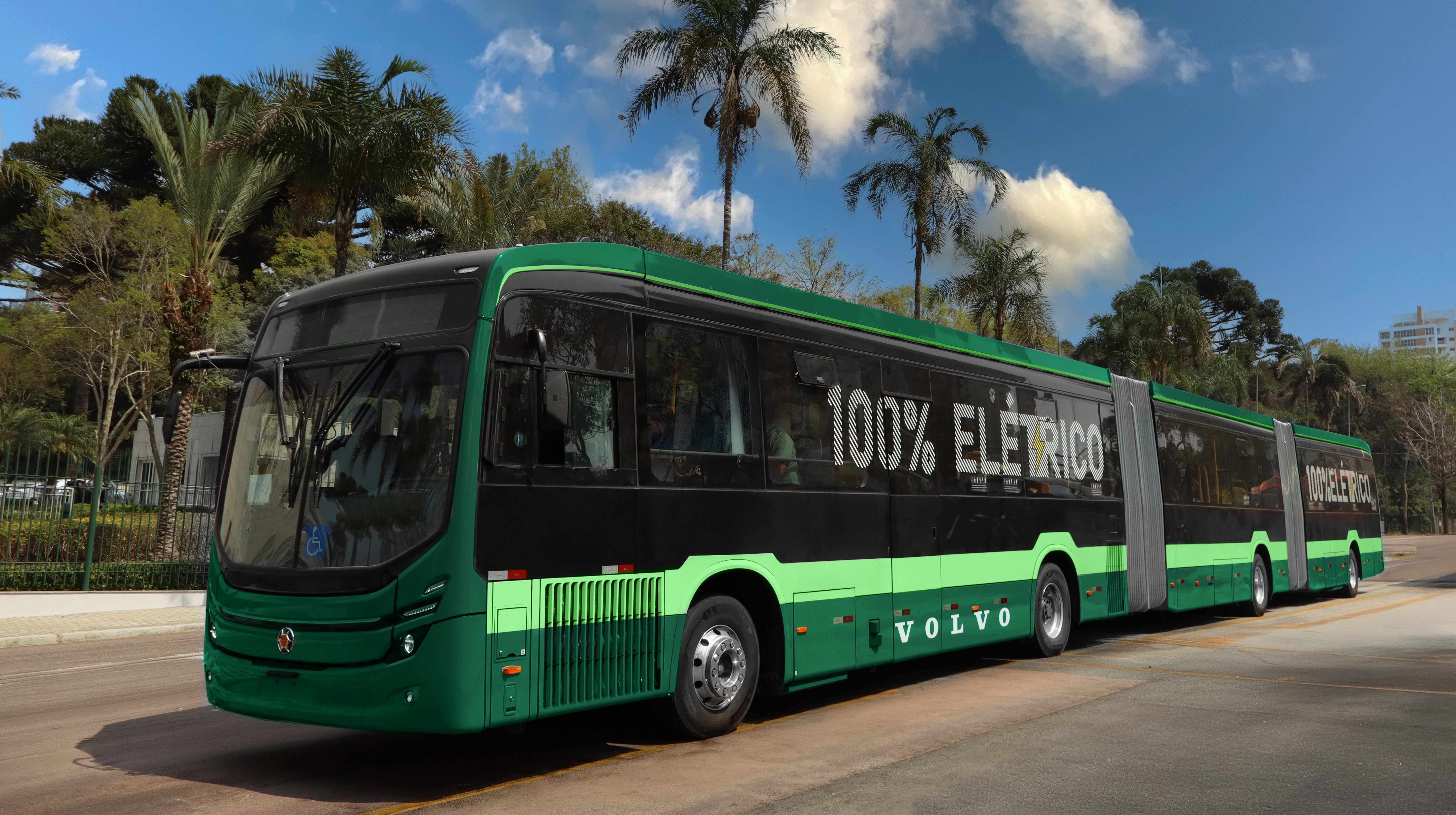 Volvo faz sua primeira venda de articulados e biarticulados elétricos, para a GreenMob Capital