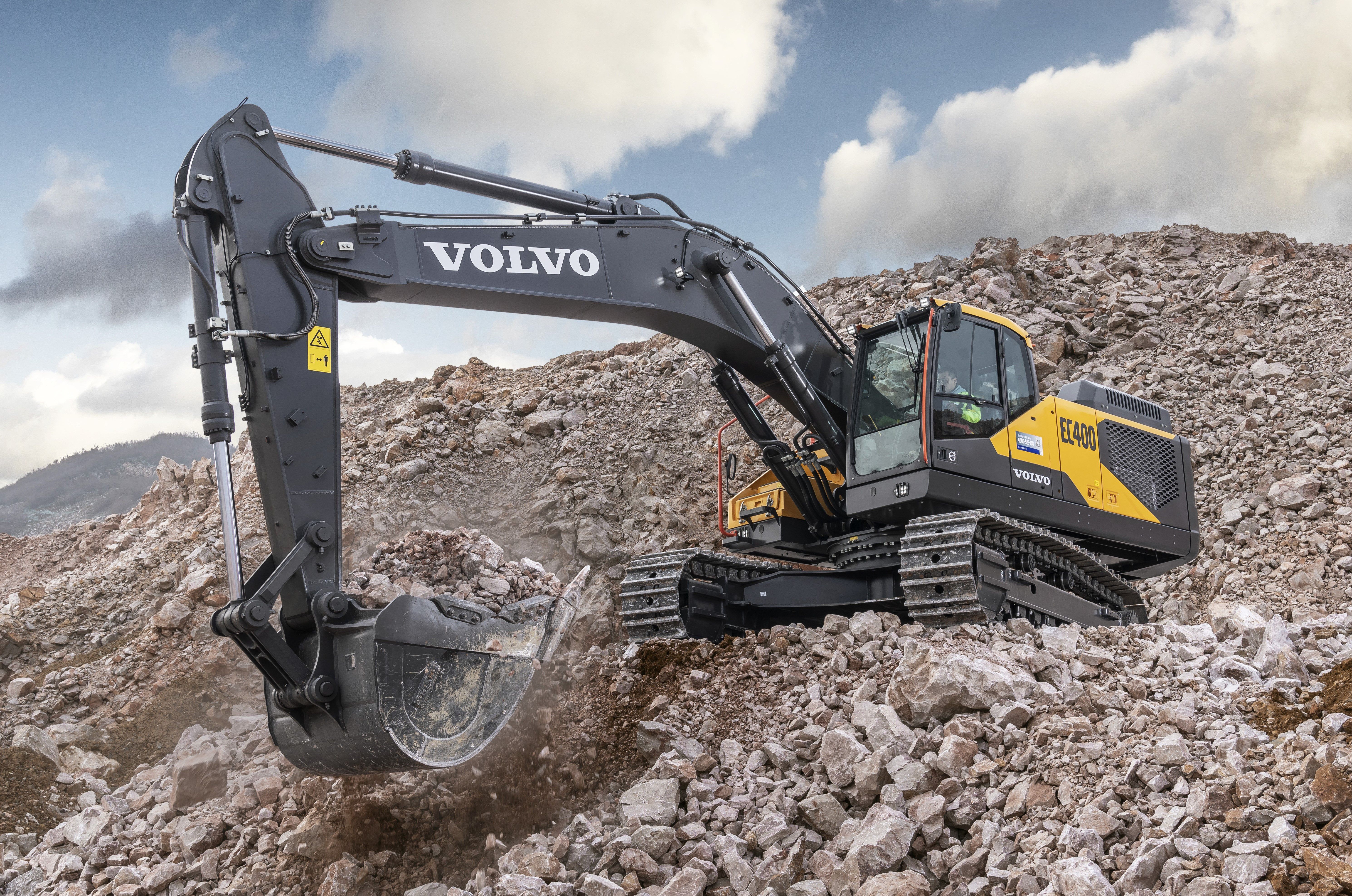 Volvo renova série de escavadeiras, com eficiência de combustível até 15% superior 