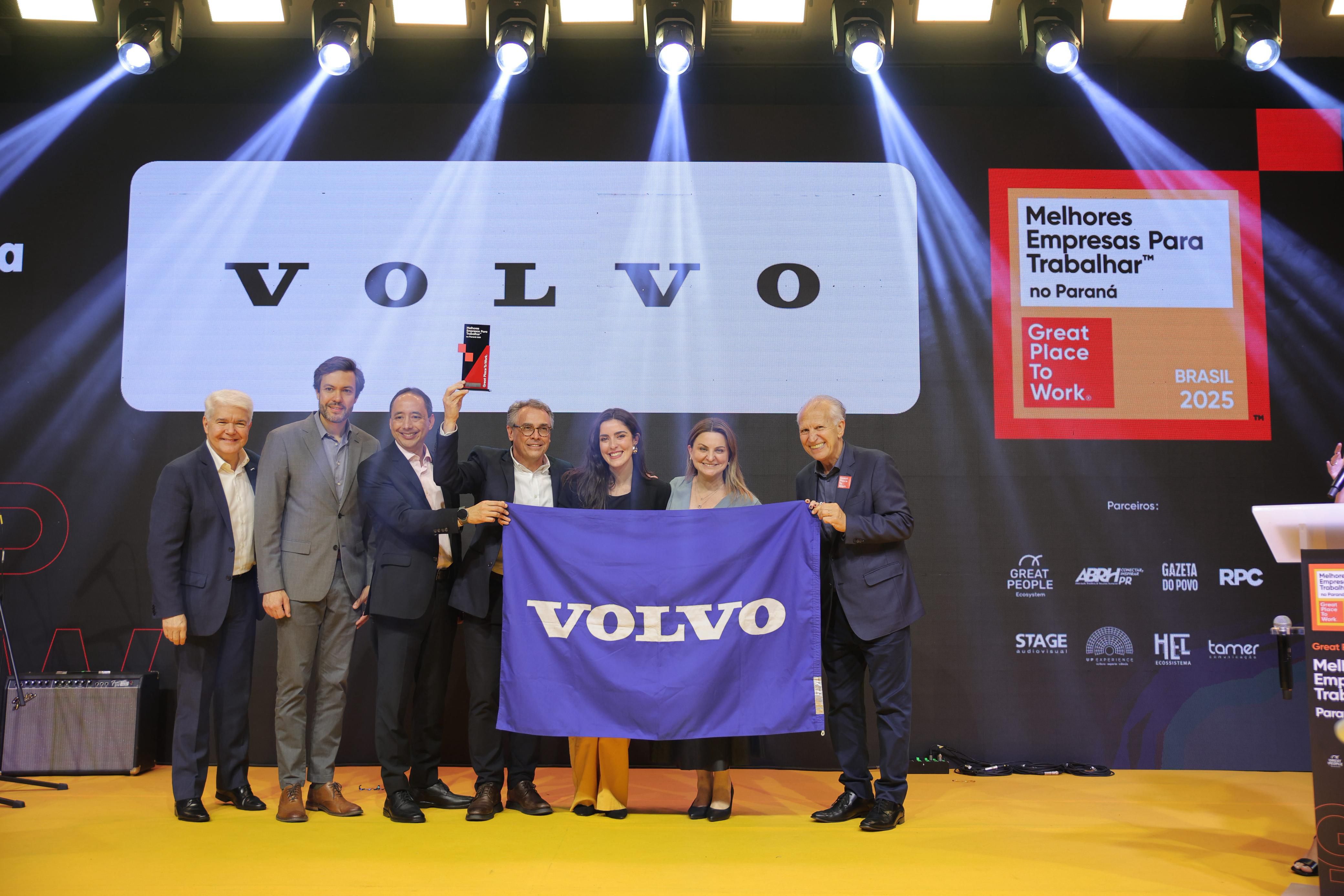 Volvo é destaque no GPTW Paraná e reafirma sua posição entre as Melhores Empresas para Trabalhar