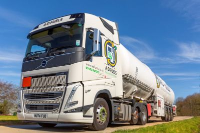 AD Fuels has acquired four ADR-spec Volvo FH 540 6x2 tractor units.