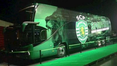 Sporting Clube de Portugal apresenta novo autocarro com chassis Volvo