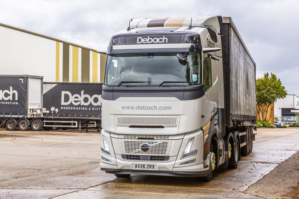 Debach marks 50th anniversary with two new Volvo FH Aero tractor units