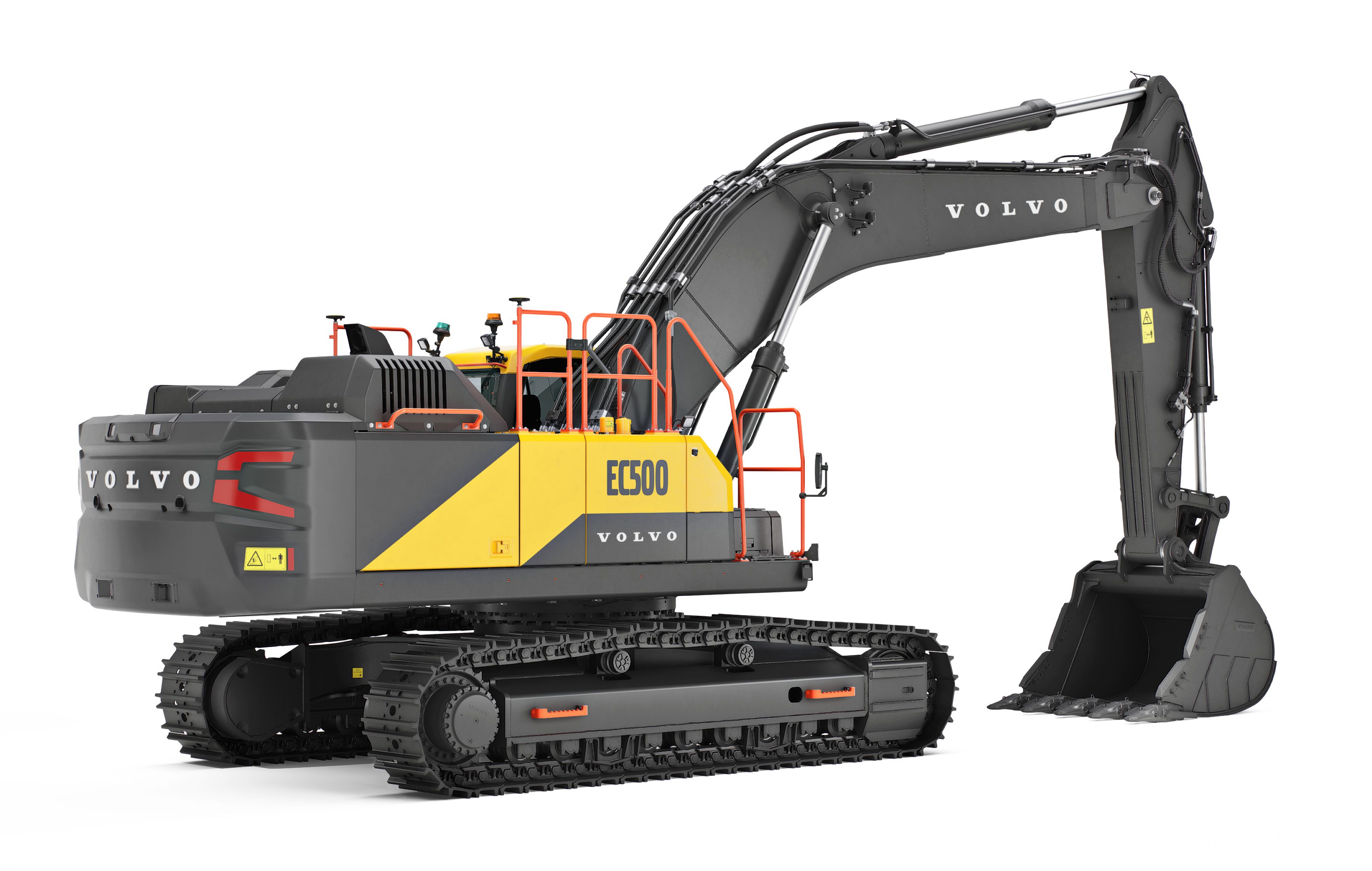 Volvo EC500 Hybrid excavator