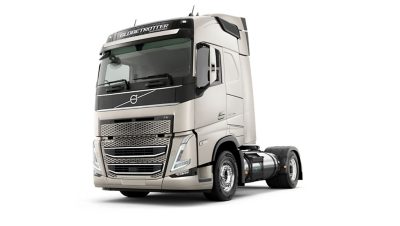 Volvo FH gas-powered truck for long-haul operations