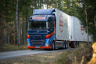 Gasdrivna Volvo FH