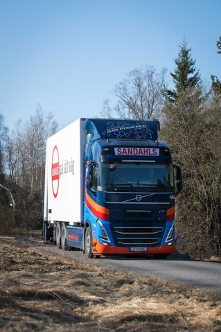 Gasdrivna Volvo FH