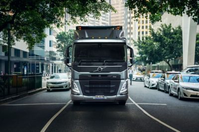 Volvo FM in the city