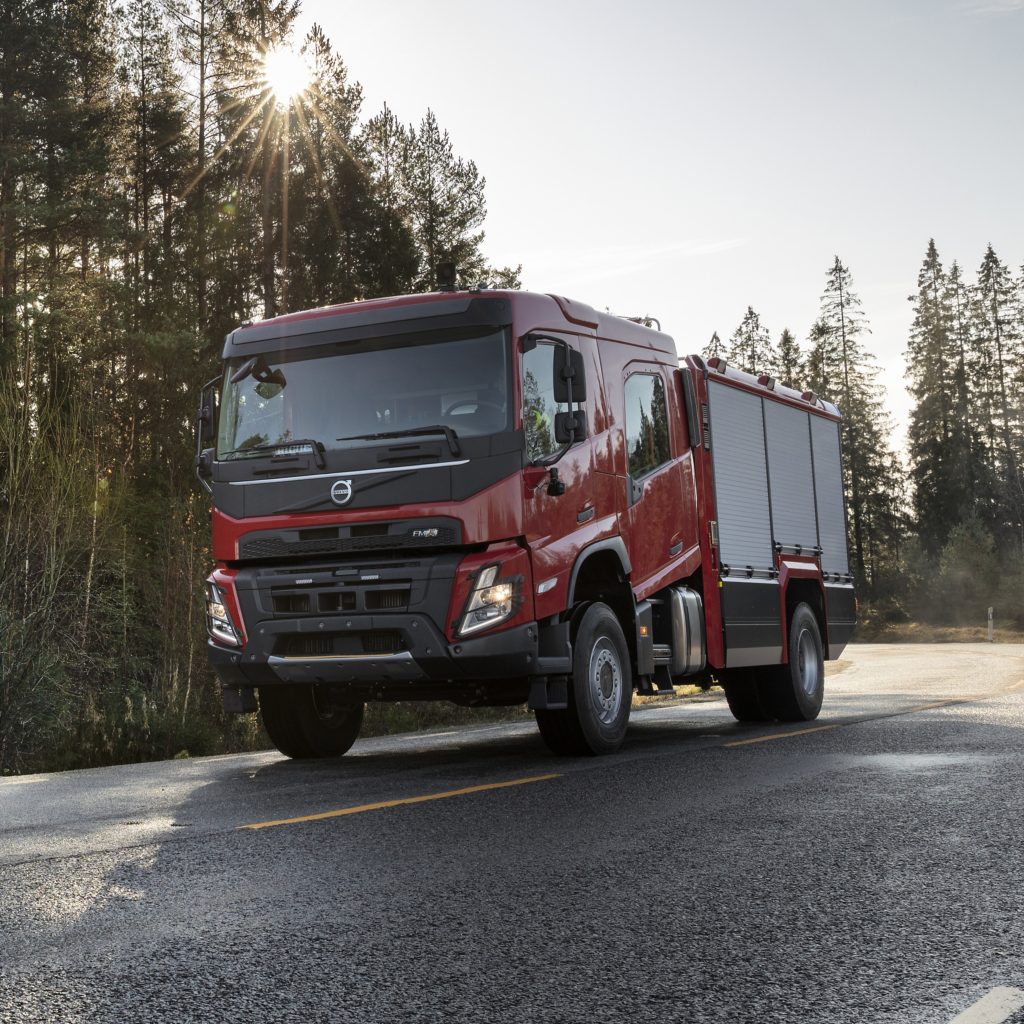 volvo fire truck