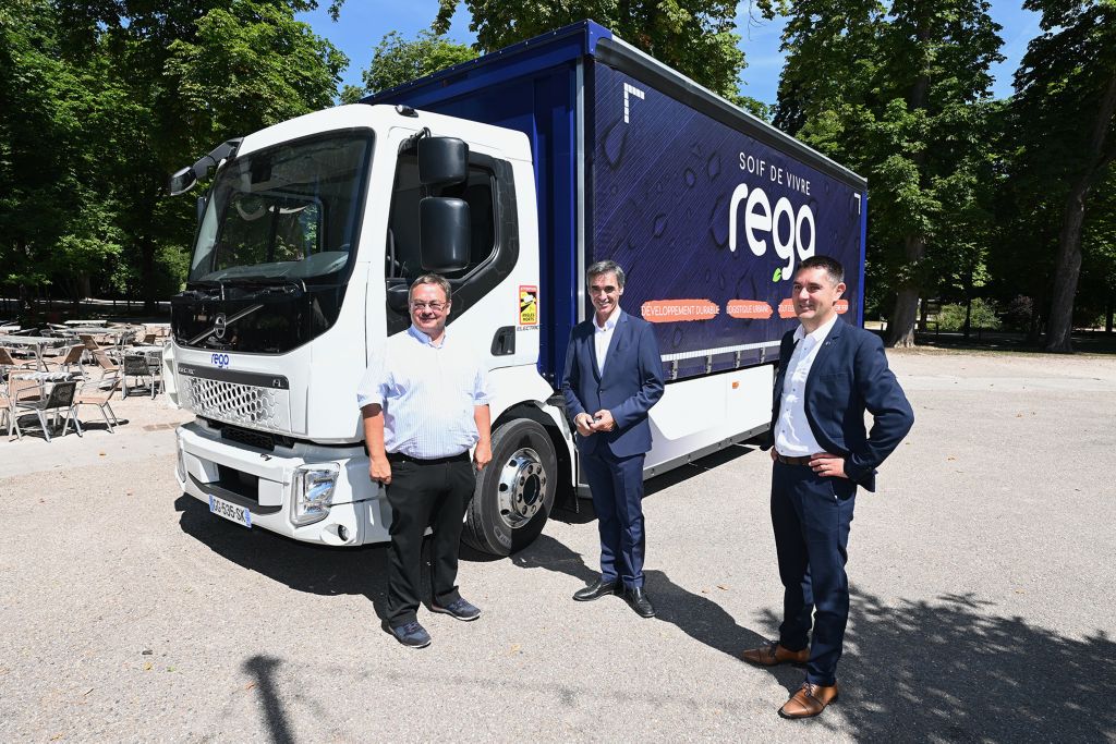 Le Groupe Rega, premier distributeur de boissons du Grand-Est à s’équiper en Volvo Electric