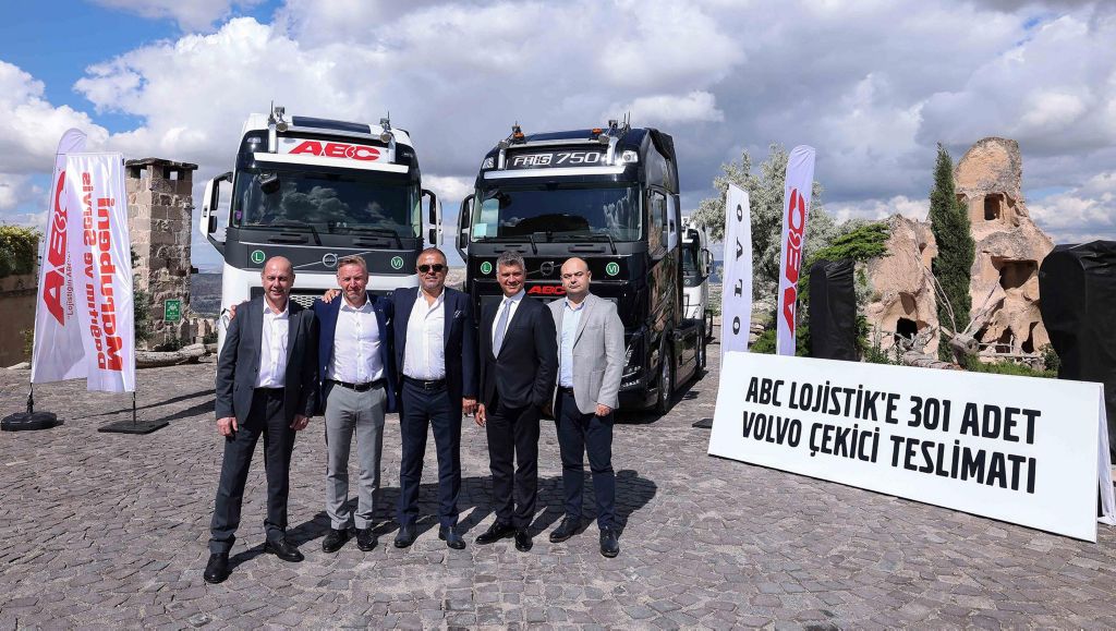 Marubeni Dağıtım ve Servis A.Ş., ABC Lojistik’e 301 Adet Volvo FH Çekici Teslimatı Gerçekleştirdi