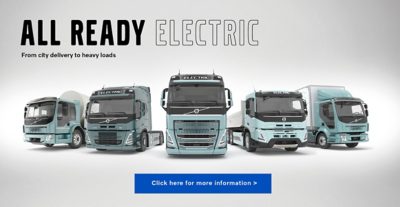 Volvo Trucks Electric Range