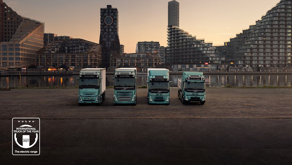 Volvo Trucks’ın Elektrikli Kamyonları “2027 Uluslararası Yılın Kamyonu” (IToY) Ödülünü Kazandı