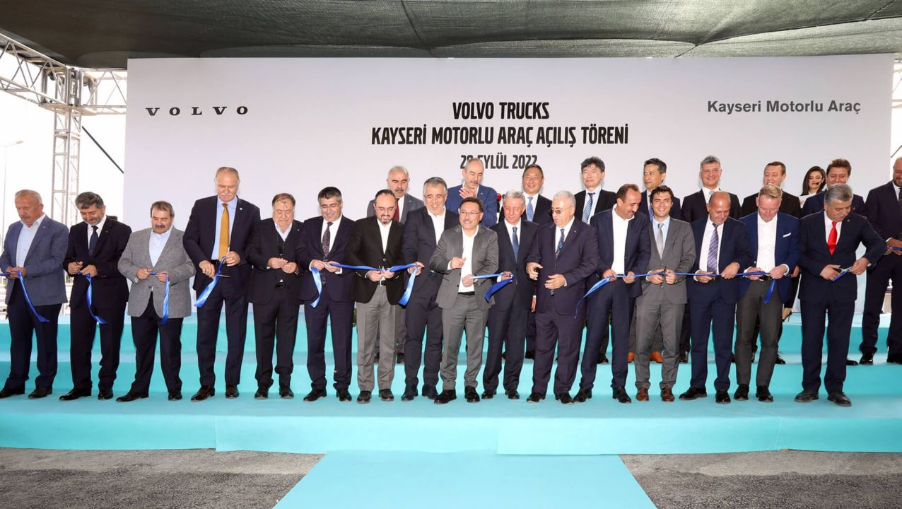 Türkiye’nin en büyük Volvo Trucks yetkili satıcı ve servisi “Kayseri Motorlu Araç” açıldı