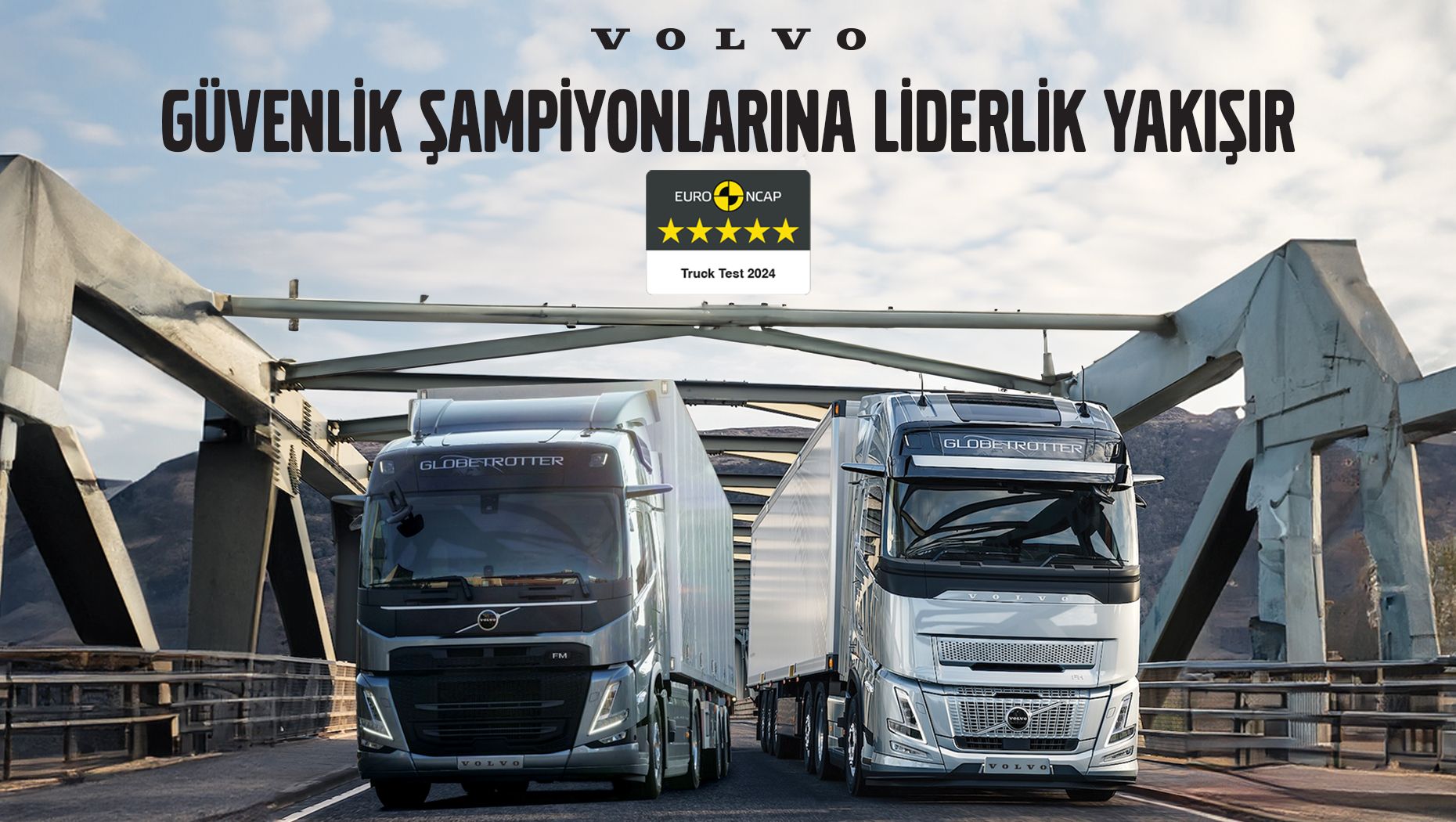 Volvo Trucks, Euro NCAP’ten 5 Yıldız Aldı