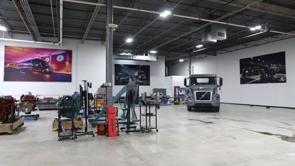 Volvo Trucks North America’s new training facility in Tinley Park