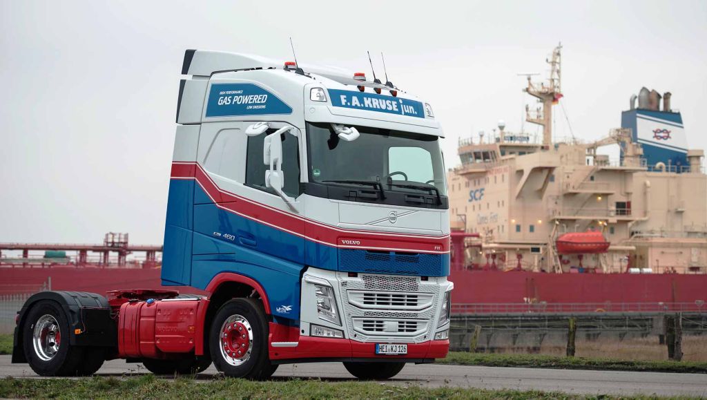 Volvo FH LNG für F.A. Kruse jun.