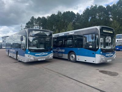Volvo eVoRas maintain high standards of customer service for Stuart’s Coaches