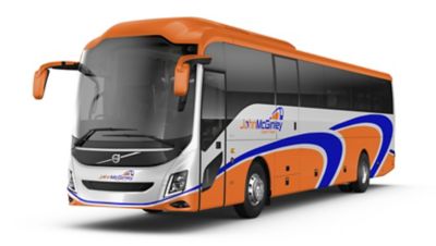CGI Image of Volvo 9700 in McGinley Coach Travel livery 