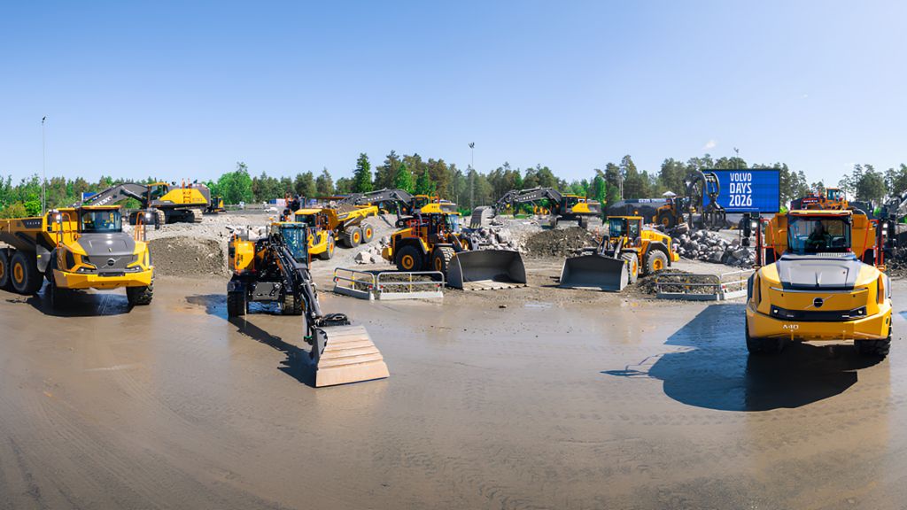 Volvo CE promove o maior Volvo Days de todos os tempos