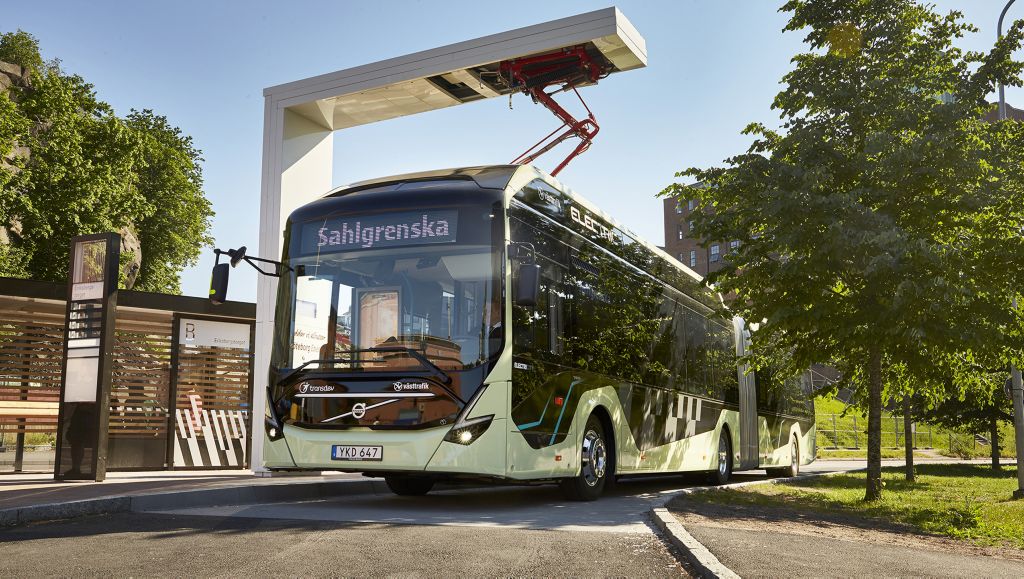 Volvo electric bus