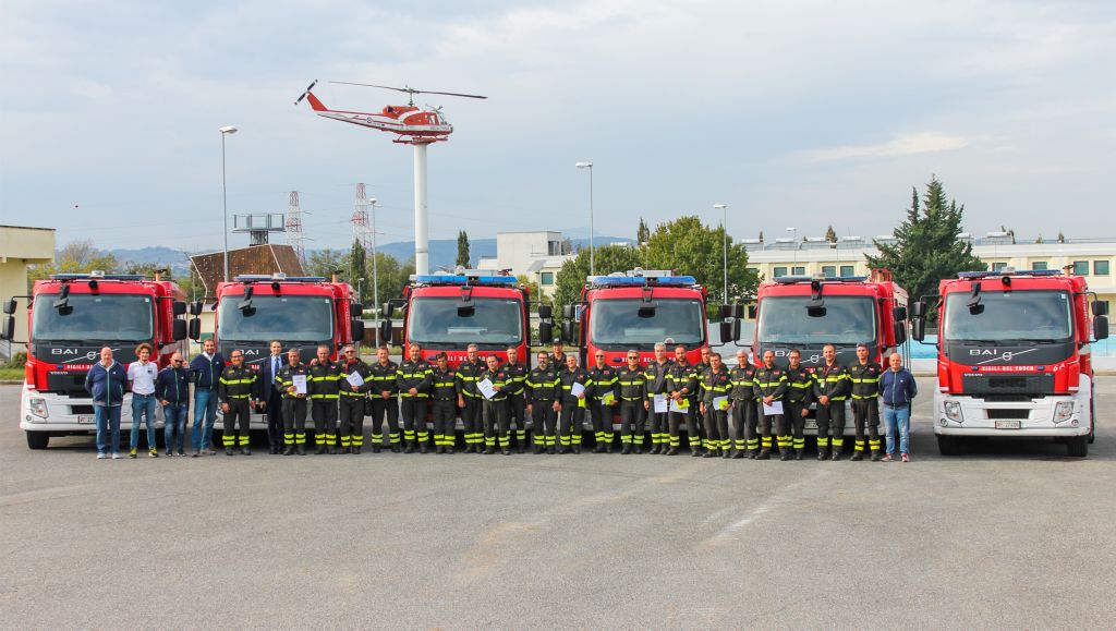 Volvo Trucks e i Vigili del Fuoco insieme per una maggiore sicurezza sulla strada