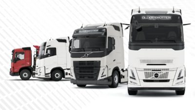 Volvo FH16 Aero відображається у воді, вигляд збоку