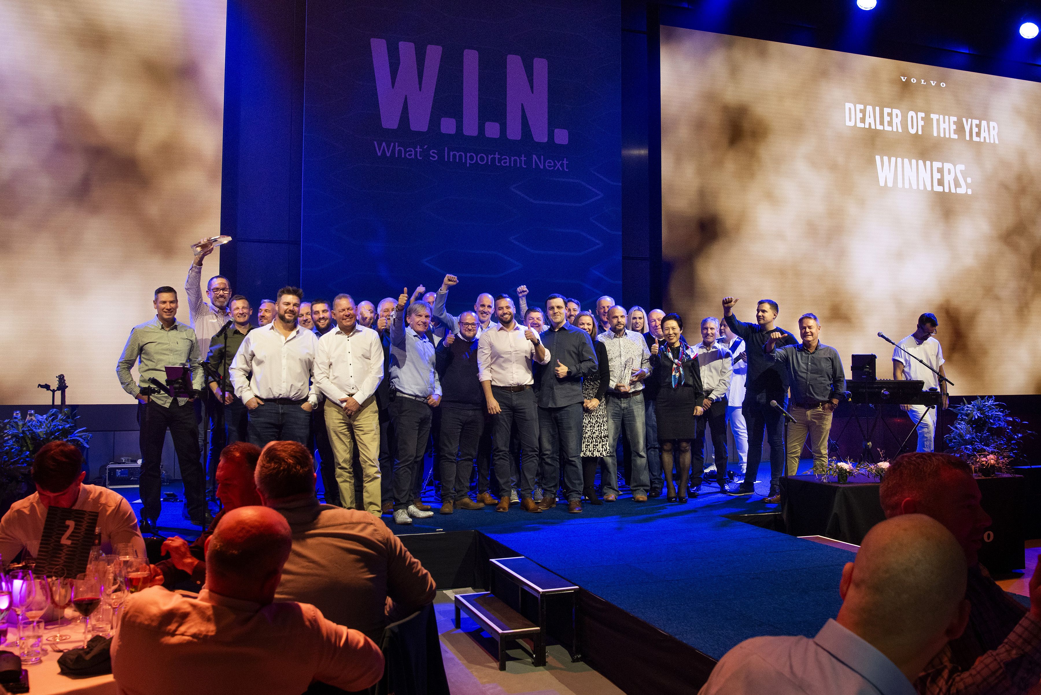 Two Volvo Trucks' dealers share prestigious 'Dealer of the Year' award