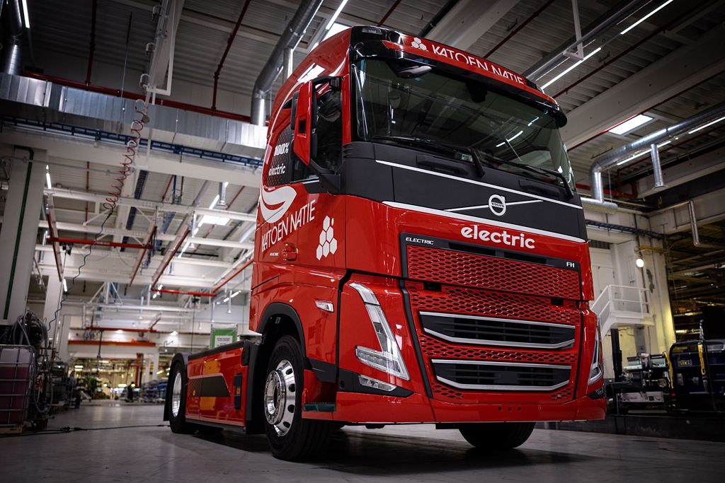 Premier camion électrique fabriqué en Belgique