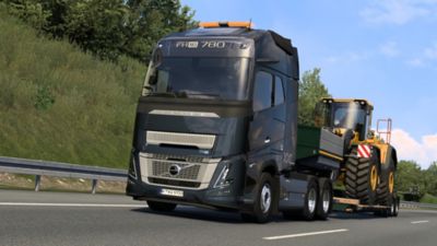 Volvo Trucks gemeinsam mit dem Spieleentwickler SCS Software auf der Gamescom 2026.