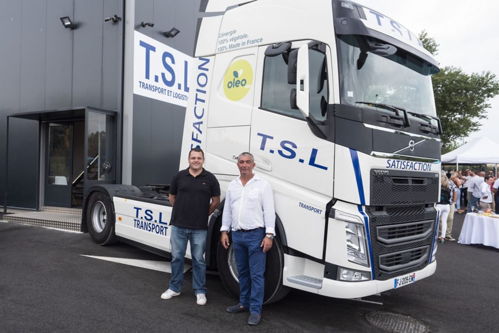Tran Service Locatrans choisit le biocarburant avec Volvo Trucks