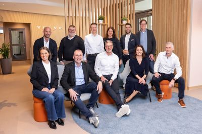 Das Management Team von Volvo Trucks in Deutschland.