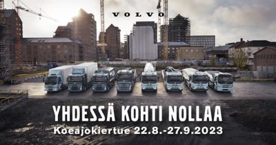 Volvo Trucks koeajokiertue 2023