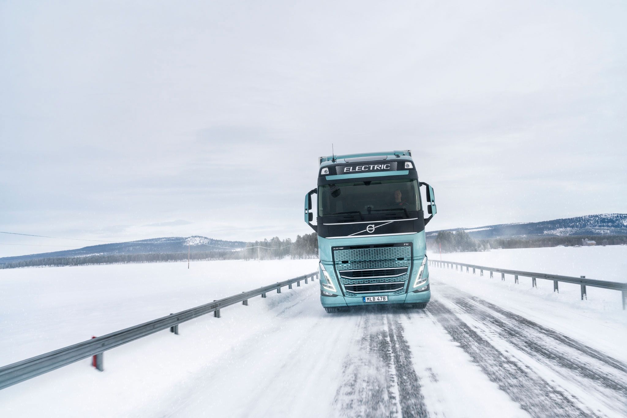 Volvo FMX Electric Was Tested In Arctic Conditions