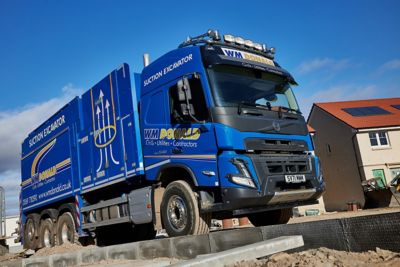 W M Donald has added a new Volvo FMX Globetrotter 540, mounted with a triple fan suction excavator, to its fleet.
